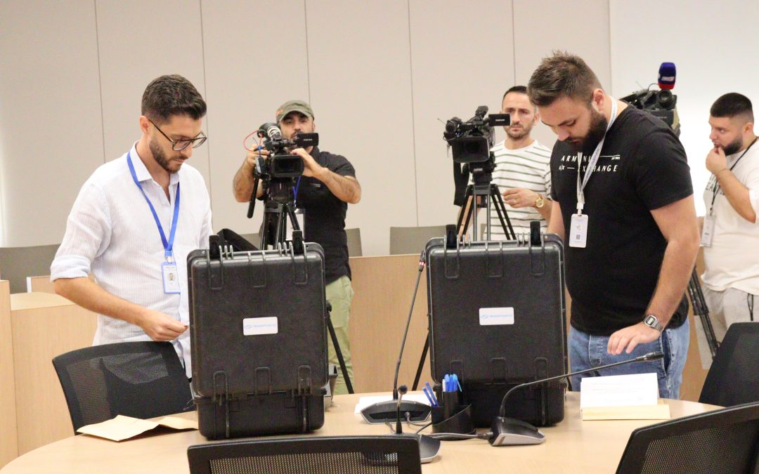 Himara partial elections – Operational testing of PEI equipment is performed