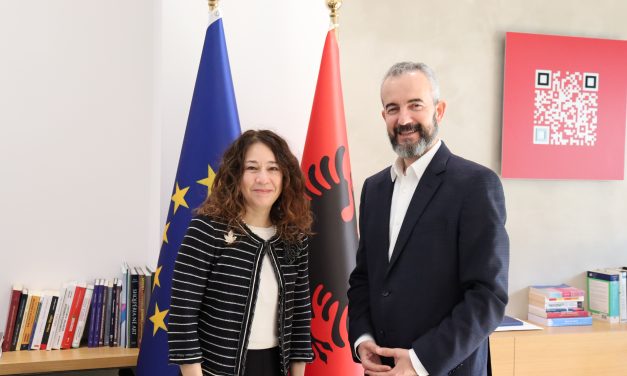 Out-of country Voter Registration – Commissioner Celibashi meets with the Canadian Ambassador to Albania